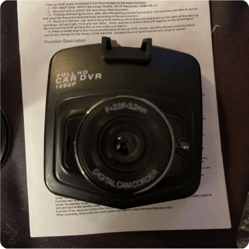 Vital Dash Cam user Peter S.